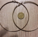 Hoop earrings used