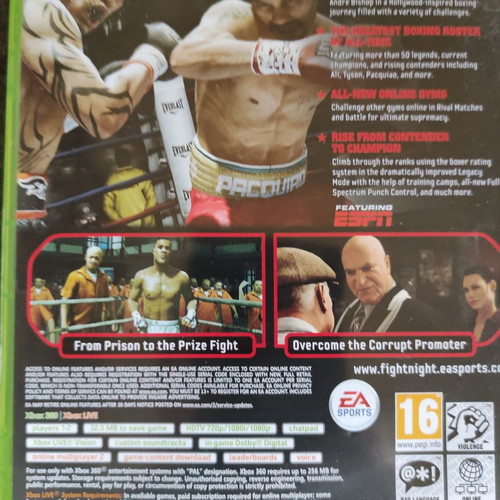 Xbox 360 sports games pack of 3 like new