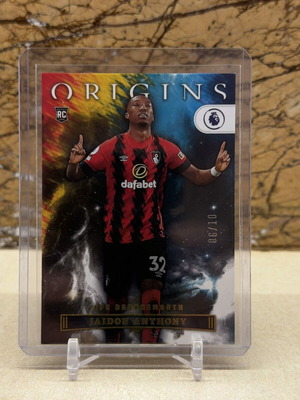 Panini Chronicles Origins Premier League Soccer Jaidon Anthony RC καινούργιο