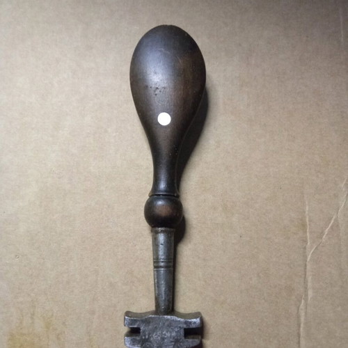 Glass cutting tool used, old, 12.5 cm