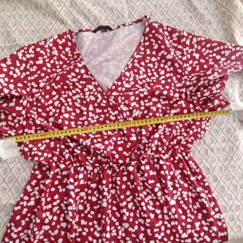 Shein women's summer dress red size XL like new