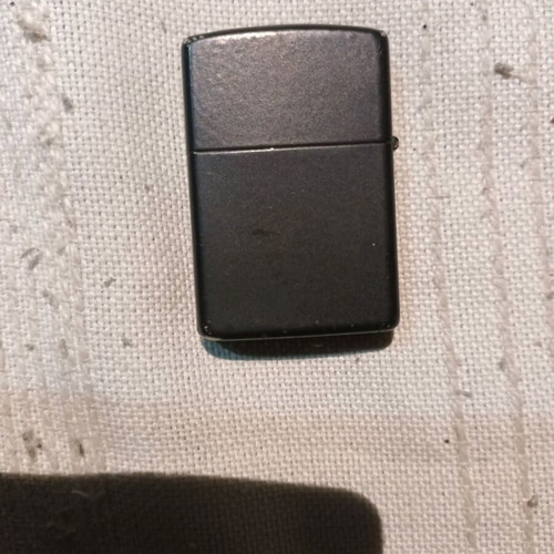 Zippo lighter A - VIII black matte like new with ZIPPO 448 logo
