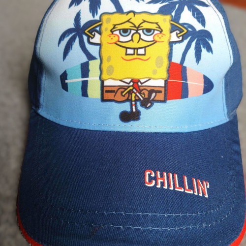 SpongeBob SquarePants Chillin Kids Hat new, size 52, blue