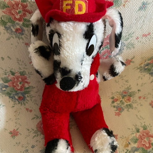 Vintage collectible stuffed dogs used, set of 2 pieces