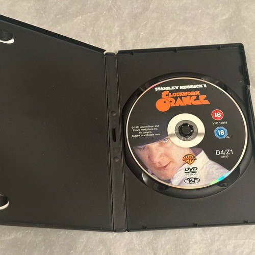 A Clockwork Orange DVD like new, English edition with subtitles