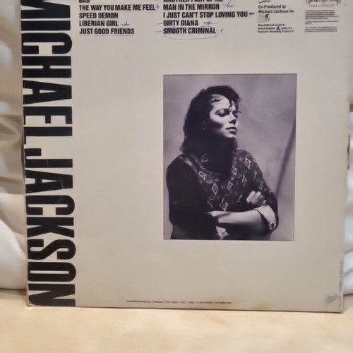 Michael Jackson Bad vinyl used
