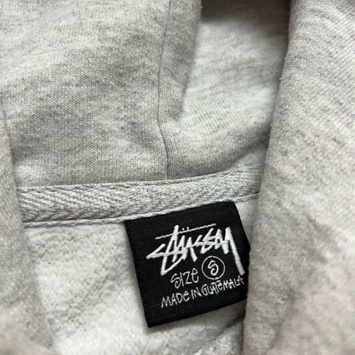 Stussy hoodie grey used, size Small