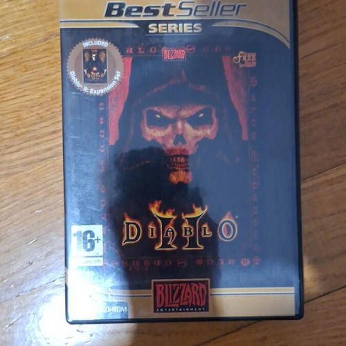 Diablo 2 PC game used, complete set