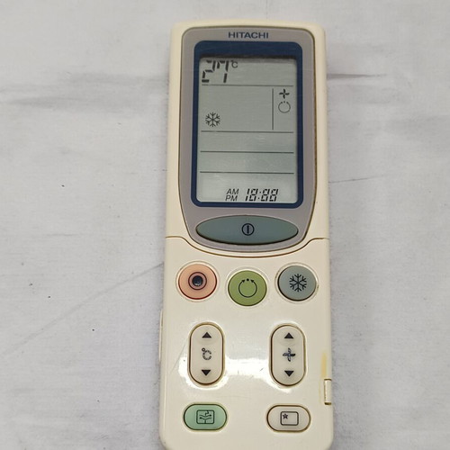 Hitachi remote control used, fully functional