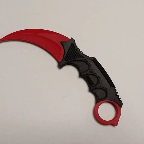 Cs2 Karambit knife 3D printed new, color of choice