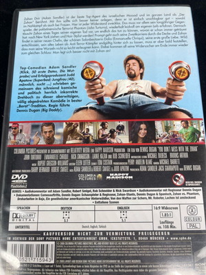 Zohan DVD comedy used