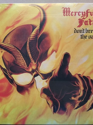 Mercyful Fate Don't Break The Oath LP with MP3 download card, new