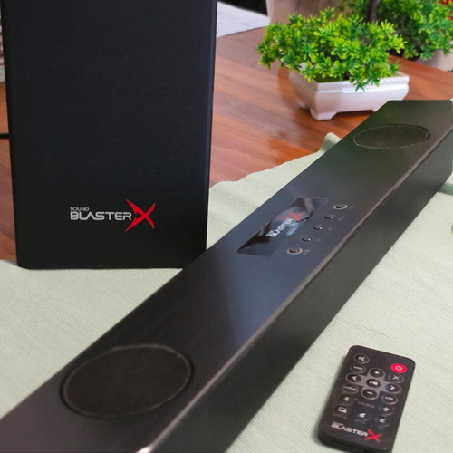 Creative Sound Blaster X Katana 2.1 Soundbar with RGB and 75W Subwoofer used