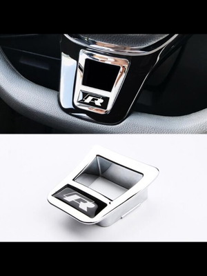R Line GTI Steering Wheel Car Emblem new