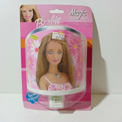 Mattel Barbie night light 1999 new European power 230V-50Hz