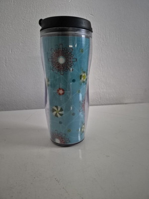 Starbucks travel tumbler 473ml new with blue design