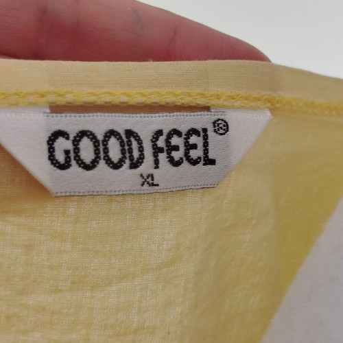 Good Feel XL cotton yellow blouse used