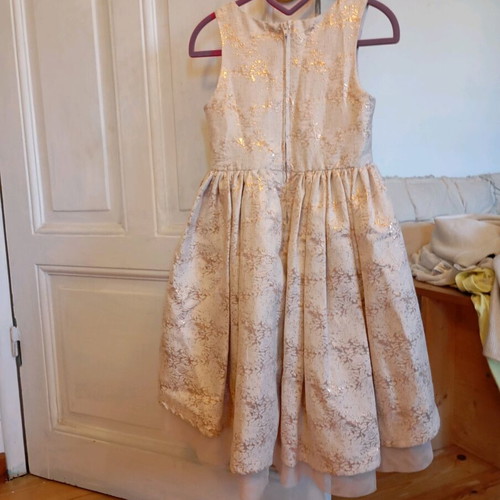 H&M Silver Concert Dress Like New Size 116 cm for 5-6 Years