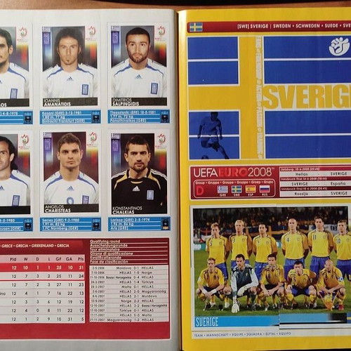Panini UEFA Euro 2008 Album new, Austria-Switzerland
