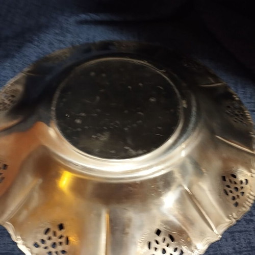 Stainless steel platter used