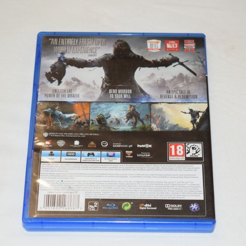 Shadow of Mordor PS4 game