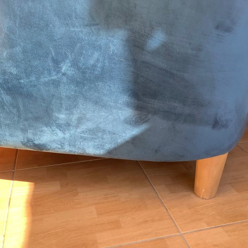 Velvet armchair brand new