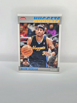 Κάρτα 2007-08 Fleer basketball Allen Iverson σαν καινούργιο