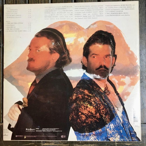 Yello One Second vinyl LP album used