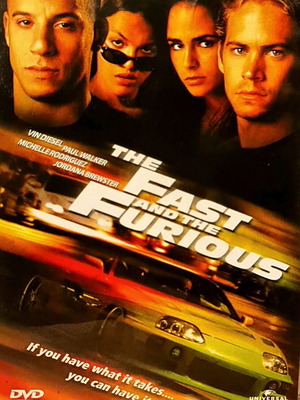 The Fast and the Furious DVD μεταχειρισμένο, με υπότιτλους