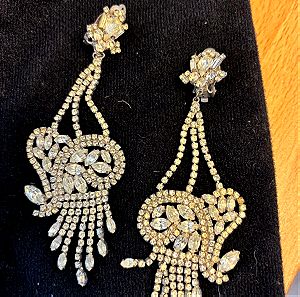 Vintage  clip earrings 1990
