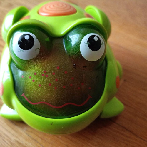 Chicco baby toy frog without batteries, sound and light