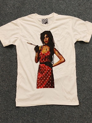 Amy Winehouse T-shirt 100% cotton new, sizes S and M