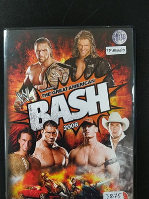 WWE The Great American Bash 2008 DVD used with subtitles, 7 matches