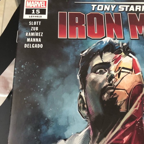 Tony Stark Iron Man 15 Marvel Comics new