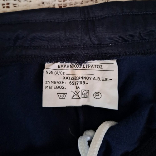 Men's shiny blue gym suit size Medium new