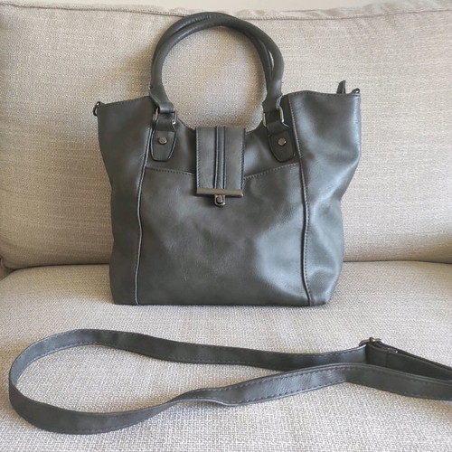 Gray bag used, spacious
