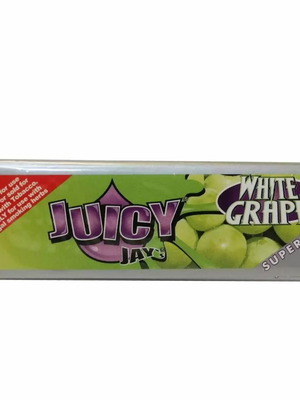 Juicy Jays 1 1/4 Fine White Grape rolling paper new