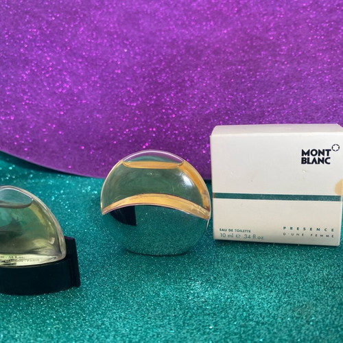 Mont Blanc miniatures female 10 ml and male 5 ml like new