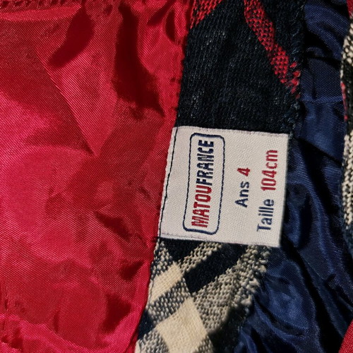 Matoufrance salopette 3-4 years like new, multicolor