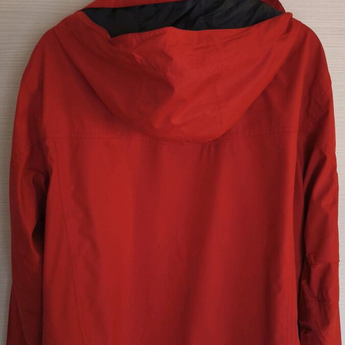 Mc Kinley men's waterproof windbreaker jacket size L like new red