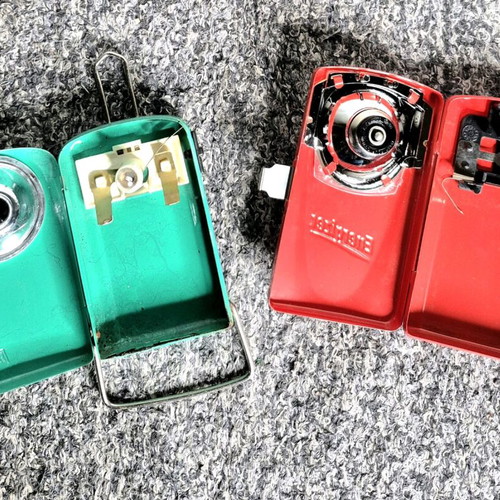 Flashlights used, set of 2, old and functional