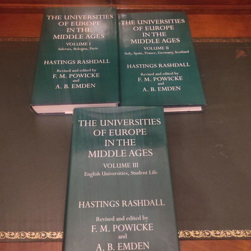 The Universities of Europe in the Middle Ages new, English