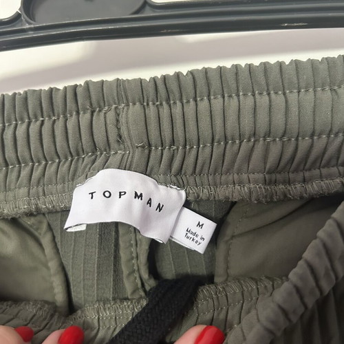 Topman pleated pants khaki/olive size M like new