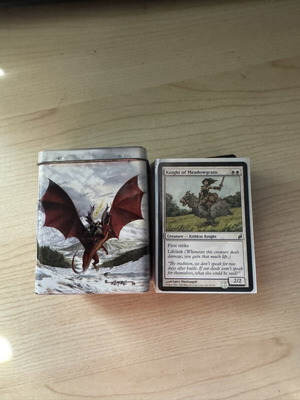 Magic the Gathering collection like new with Ultra Pro Elmore metal box