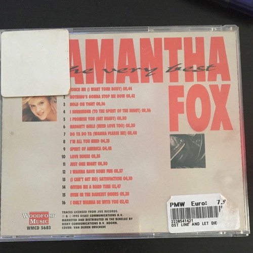 Samanta Fox The Very Best CD used, pop