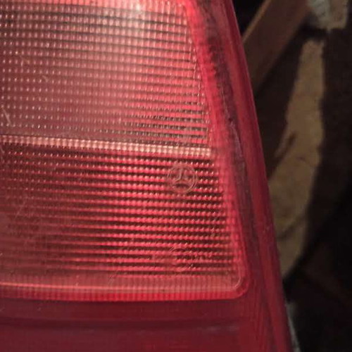 Left tail light for Mercedes A Class W168 used
