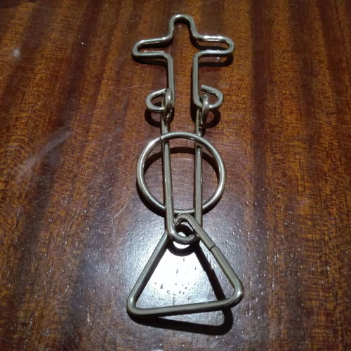 Metal puzzle used