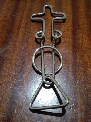 Metal puzzle used