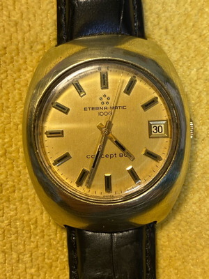 Eterna Matic 1000 Concept 80 Αυτόματο Swiss Made Ρολόι Μεταχειρισμένο