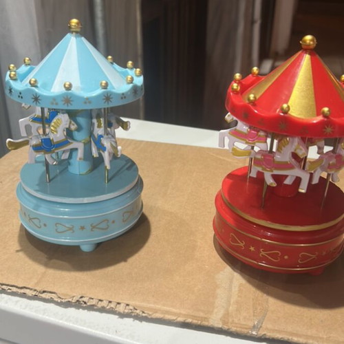 Plastic carousel new toy